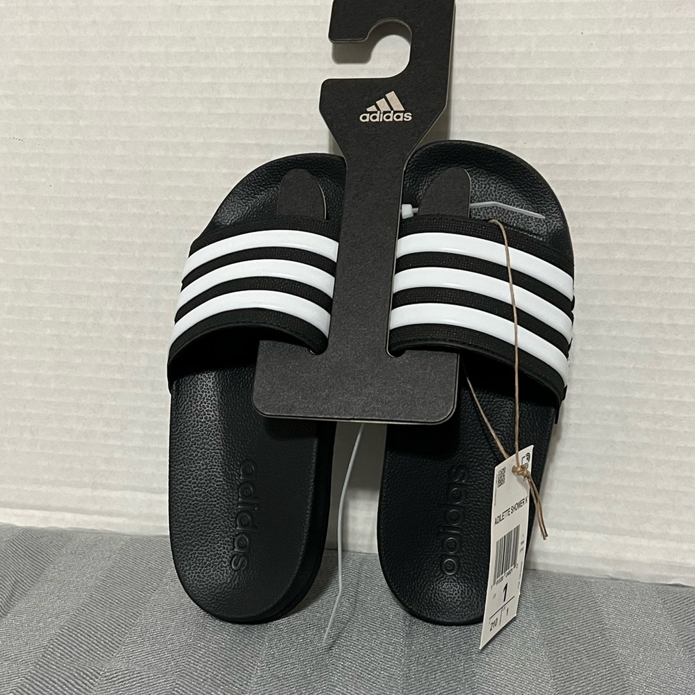 Brand New Adidas Kids Slides Size 1